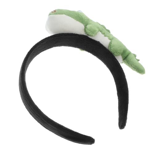 OKUMEYR Gefülltes Krokodil-puppen-stirnband Für Party, Niedlicher Cosplay-kopfschmuck, Cartoon-tier-stirnband, Cosplay, Entzückender Tierhaarverschluss OKUMEYR Gefülltes Krokodil-puppen-stirnband Für Party, Niedlicher Cosplay-kopfschmuck, Cartoon-tier-stirnband, Cosplay, Entzückender Tierhaarverschluss von OKUMEYR