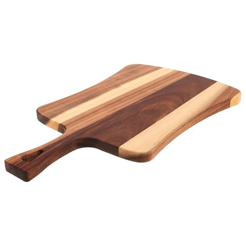 OKUMEYR Gemüseschneidebrett: Schneidebretter Aus Holz Mit Griff Für Küchenkäse Und Serviertablett Für Lebensmittel, Küchenwerkzeug OKUMEYR Gemüseschneidebrett: Schneidebretter Aus Holz Mit Griff Für Küchenkäse Und Serviertablett Für Lebensmittel, Küchenwerkzeug von OKUMEYR