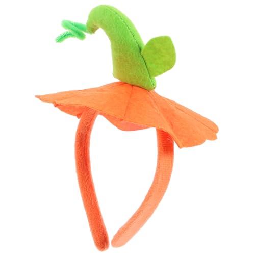 OKUMEYR Halloween Stirnband mit Kürbisdesign Leichtes Dehnbares Halloween Haaraccessoire für Damen und Strapazierfähiges Material für Kostüm und Partydekoration von OKUMEYR