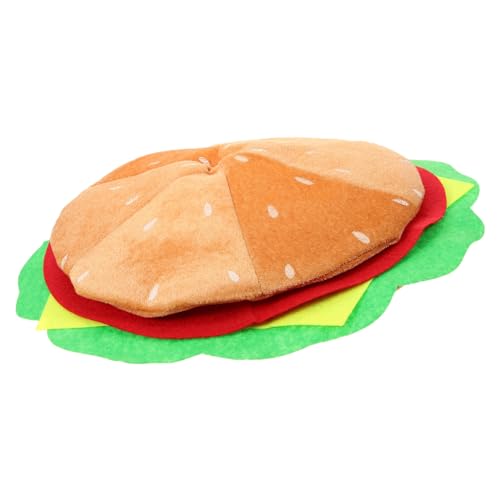 OKUMEYR Hamburger Hut Hamburger-Kostümhut Hamburger-Partyhut dekorativer Burgerhut neuartige Essenshüte dummer Hut faschingskostüme fasnachtskostüme Partykostüm Hut Wintermützen Polyester OKUMEYR Hamburger Hut Hamburger-Kostümhut Hamburger-Partyhut dekorativer Burgerhut neuartige Essenshüte dummer Hut faschingskostüme fasnachtskostüme Partykostüm Hut Wintermützen Polyester von OKUMEYR