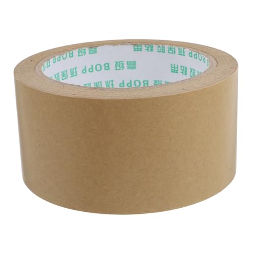 OKUMEYR Klebeband aus Kraftpapier gummiertes Papierband braunes Klebeband Fotorahmenband Bildband Pappband nahtloses Papierband Papierversandband Kraftpapierband Bildrahmenband von OKUMEYR