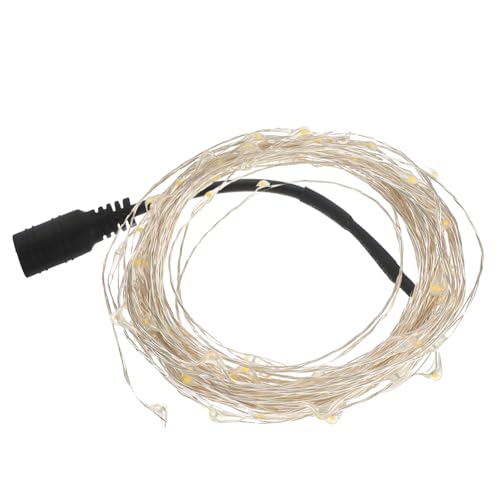 OKUMEYR Lichterkette Kupferdraht 10m Led 12v Warmweiß 500 Lm Wasserfest Für Außen Dekoration von OKUMEYR