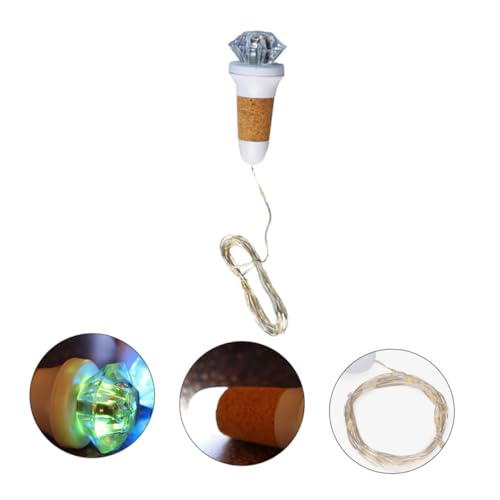 OKUMEYR Aufladbare Lichterkette Mit Diamant-kork-licht Wiederaufladbares Nachtlicht Für Die Atmosphäre Der Inneneinrichtung OKUMEYR Aufladbare Lichterkette Mit Diamant-kork-licht Wiederaufladbares Nachtlicht Für Die Atmosphäre Der Inneneinrichtung von OKUMEYR