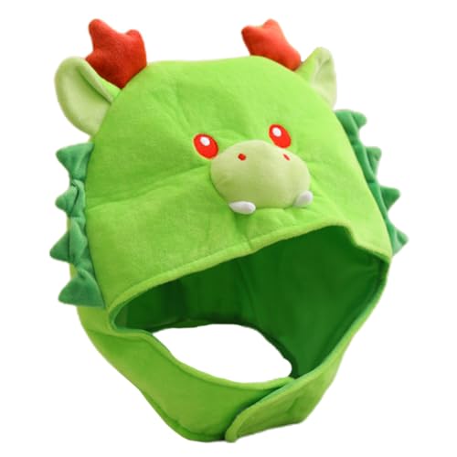 OKUMEYR Drachenhut Kopfbedeckung Origineller Partyhut Für Weihnachten Halloween Cosplay Lustige Hüte Für Erwachsene Jungen Und Mädchen OKUMEYR Drachenhut Kopfbedeckung Origineller Partyhut Für Weihnachten Halloween Cosplay Lustige Hüte Für Erwachsene Jungen Und Mädchen von OKUMEYR