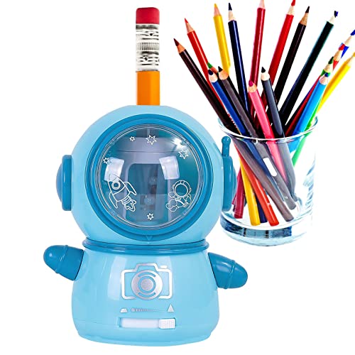 OLCANA Bleistiftspitzer | Elektrischer Bleistiftspitzer für Kinder - Auto Stop, elektrischer Bleistiftspitzer Super schnell Plug-in für Buntstifte, Aula, Kinder OLCANA Bleistiftspitzer | Elektrischer Bleistiftspitzer für Kinder - Auto Stop, elektrischer Bleistiftspitzer Super schnell Plug-in für Buntstifte, Aula, Kinder von OLCANA