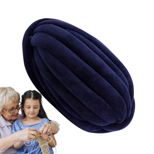 OLCANA Dickes Häkelgarn, Mutterarm, Strickgarn, dickes Garn mit internen Fasern, Häkelzubehör für Teppiche, Hüte, Decken, Haustierbetten, Pullover, Schals OLCANA Dickes Häkelgarn, Mutterarm, Strickgarn, dickes Garn mit internen Fasern, Häkelzubehör für Teppiche, Hüte, Decken, Haustierbetten, Pullover, Schals von OLCANA