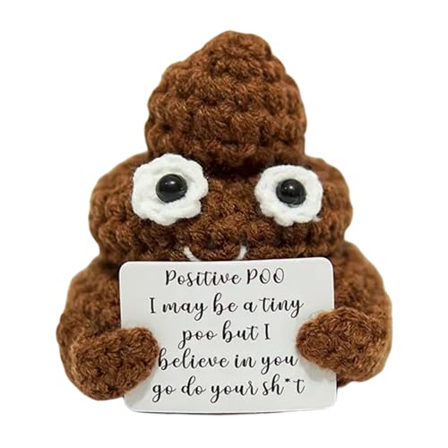 OLCANA Häkeltier – handgemachte Strickpuppe aus Wolle – handgemachtes Wollhäkelspielzeug, Geschenk zur emotionalen Unterstützung, gestricktes Puppen-Spielzeug mit Karte OLCANA Häkeltier – handgemachte Strickpuppe aus Wolle – handgemachtes Wollhäkelspielzeug, Geschenk zur emotionalen Unterstützung, gestricktes Puppen-Spielzeug mit Karte von OLCANA