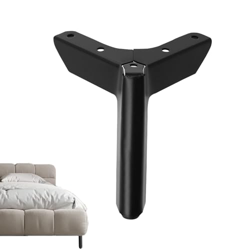 OLCANA Möbelbeine aus Metall | 4 rostfreie Möbelbeine mit starker Tragfähigkeit - Bodenschutz aus Holz für Schrank, Sofa, , Bett, Couchtisch, Schränke OLCANA Möbelbeine aus Metall | 4 rostfreie Möbelbeine mit starker Tragfähigkeit - Bodenschutz aus Holz für Schrank, Sofa, , Bett, Couchtisch, Schränke von OLCANA