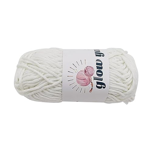 OLCANA Nähgarn | Leuchtendes Nähgarn zum Häkeln | Bastelgarn aus Polyester für Hüte, Schals, Schuhe, Pullover, Handschuhe und Socken von OLCANA