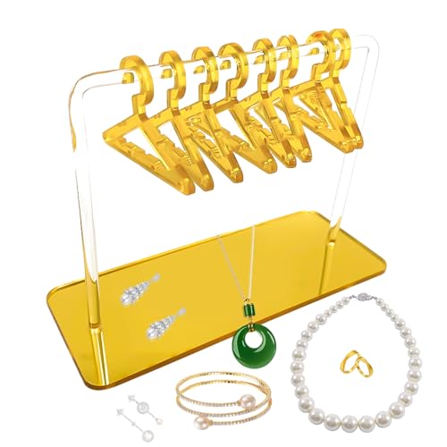 OLCANA Ohrhaken mit Kleiderbügeln – Ohrring-Organizer aus Acryl mit 8 Kleiderbügeln – Ausstellungsständer für persönliche Einzelheiten, Ohrring-Organizer OLCANA Ohrhaken mit Kleiderbügeln – Ohrring-Organizer aus Acryl mit 8 Kleiderbügeln – Ausstellungsständer für persönliche Einzelheiten, Ohrring-Organizer von OLCANA