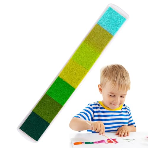 OLCANA Stempelkissen zum Basteln | Stempelkissen in 7 Farben für selbstgemachte Stempel | sichere und harmlose Stempelkissen für selbstgemachte Stempel aus Papier und Holz OLCANA Stempelkissen zum Basteln | Stempelkissen in 7 Farben für selbstgemachte Stempel | sichere und harmlose Stempelkissen für selbstgemachte Stempel aus Papier und Holz von OLCANA