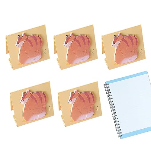 OLCANA Tiernotizen, selbstklebende Haftnotizen mit bezaubernden Tieren, Aufzeichnung von Nachrichtenseiten für Klassenzimmer, Arbeitsbücher, Türen, Kühlschränke OLCANA Tiernotizen, selbstklebende Haftnotizen mit bezaubernden Tieren, Aufzeichnung von Nachrichtenseiten für Klassenzimmer, Arbeitsbücher, Türen, Kühlschränke von OLCANA