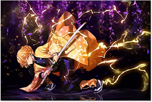 OLFTR Diamant Painting Demon Slayer Poster,5D Erwachsene Diamant malerei Kits,Diamond Art Painting Bilder Malen nach Zahlen Kreuz Stich für Zuhause Wand Decor 30x40CM OLFTR Diamant Painting Demon Slayer Poster,5D Erwachsene Diamant malerei Kits,Diamond Art Painting Bilder Malen nach Zahlen Kreuz Stich für Zuhause Wand Decor 30x40CM von OLFTR