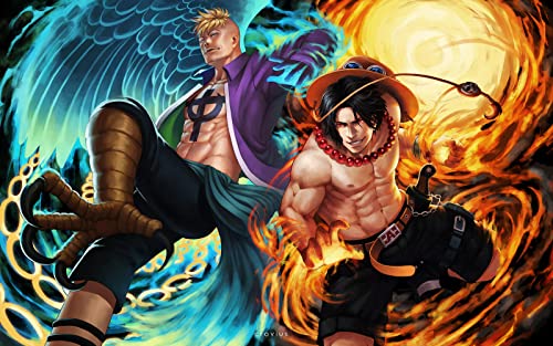OLFTR Diamantzeichnung 5d - One Piece Poster Diamond Painting Bilder ZubehöR Voll-Kreuz-Diamant-Malerei Kits Geschenk - 50x70CM OLFTR Diamantzeichnung 5d - One Piece Poster Diamond Painting Bilder ZubehöR Voll-Kreuz-Diamant-Malerei Kits Geschenk - 50x70CM von OLFTR