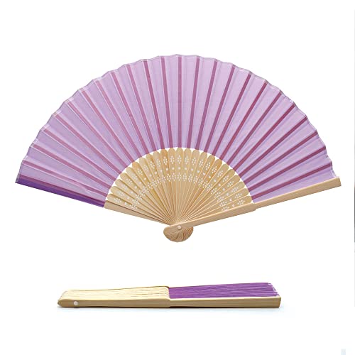 OLILLY - 50 hochwertige Fächer aus Lavendel und Bambus (Lavendel, 50 Fächer) von OLILLY