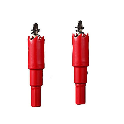 OLSDXAWQ， 2 Stück HSS-Bimetall-Lochsäge, Lochsäge mit 20–28 mm Durchmesser, geeignet for Schneiden von Holz, Kunststoff und Blech(Diameter 20mm) von OLSDXAWQ