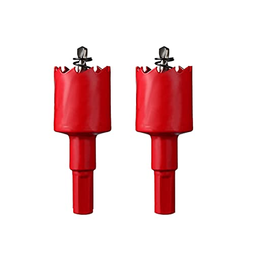 OLSDXAWQ， 2 Stück HSS-Bimetall-Lochsäge, Lochsäge mit 20–28 mm Durchmesser, geeignet for Schneiden von Holz, Kunststoff und Blech(Diameter 28mm) von OLSDXAWQ
