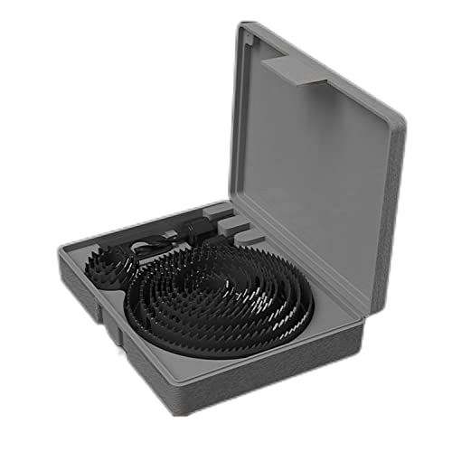 OLSDXAWQ， Bimetall-Lochsäge, Lochöffner, Lochsägen-Schneidewerkzeug, geeignet for Gipskartonplatten und dünne Platten mit 10 mm Öffnung(13 Piece set) von OLSDXAWQ