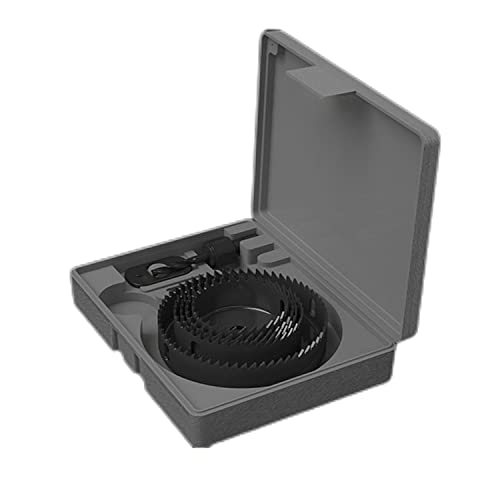 OLSDXAWQ， Bimetall-Lochsäge, Lochöffner, Lochsägen-Schneidewerkzeug, geeignet for Gipskartonplatten und dünne Platten mit 10 mm Öffnung(5 Piece set) von OLSDXAWQ