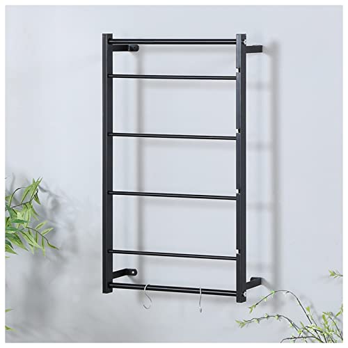 OLSDXAWQ, Eisenbänder/Krawatten-Präsentationsständer, Geschenkpapier-Organizer-Halter for Kunsthandwerksläden, Wandregal for Schals mit zusätzlichen Haken,Supermarktregale(Black,40x67cm/15.7x26inch) OLSDXAWQ, Eisenbänder/Krawatten-Präsentationsständer, Geschenkpapier-Organizer-Halter for Kunsthandwerksläden, Wandregal for Schals mit zusätzlichen Haken,Supermarktregale(Black,40x67cm/15.7x26inch) von OLSDXAWQ