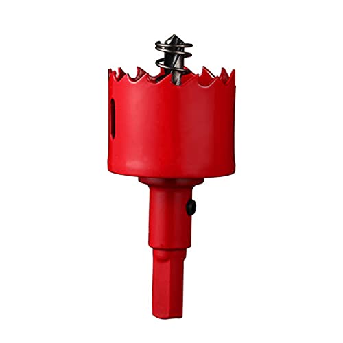 OLSDXAWQ， HSS-Bimetall-Lochsäge, Durchmesser 30–40 mm, Lochsäge, geeignet for einfachen Bohren von Holz, Kunststoff, Trockenbau und dünnem Metall(Diameter 40mm) von OLSDXAWQ