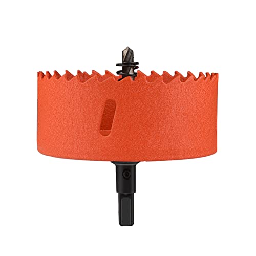 OLSDXAWQ， HSS-Bimetall-Lochsäge, HSS-Rundlochschneider, Durchmesser 75–95 mm, geeignet for Holzbretter, weiche Metallbleche und Trockenbau(Diameter 85mm) von OLSDXAWQ