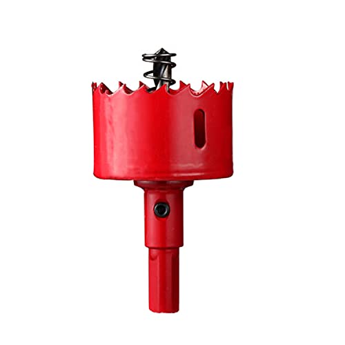 OLSDXAWQ， HSS-Bimetall-Lochsäge, geeignet for einfachen Bohren von Holz, Kunststoff, Trockenbau und dünnem Metall, Lochsäge mit Durchmesser 42–55 mm(Diameter 42mm) von OLSDXAWQ