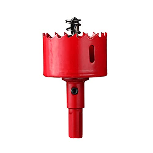 OLSDXAWQ， HSS-Bimetall-Lochsäge, geeignet for einfachen Bohren von Holz, Kunststoff, Trockenbau und dünnem Metall, Lochsäge mit Durchmesser 42–55 mm(Diameter 45mm) von OLSDXAWQ
