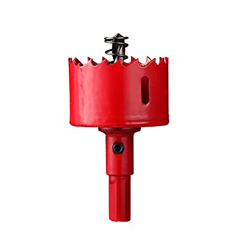OLSDXAWQ， HSS-Bimetall-Lochsäge, geeignet for einfachen Bohren von Holz, Kunststoff, Trockenbau und dünnem Metall, Lochsäge mit Durchmesser 42–55 mm(Diameter 50mm) von OLSDXAWQ