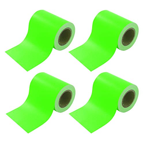 4er Pack Nachfüllrollen für Haftnotiz-Abroller Breite: 60 mm, 4 Rollen mit ca. 10 m Haftnotizen in Neongrün, Klebezettel, Haftzettel 4er Pack Nachfüllrollen für Haftnotiz-Abroller Breite: 60 mm, 4 Rollen mit ca. 10 m Haftnotizen in Neongrün, Klebezettel, Haftzettel von OLShop AG