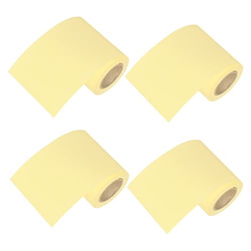 4er Pack Nachfüllrollen für Haftnotiz-Abroller Breite: 60 mm Gelb, 4 Rollen mit ca. 10 m Klebezettel Haftnotizblöcke Notizblöcke 4er Pack Nachfüllrollen für Haftnotiz-Abroller Breite: 60 mm Gelb, 4 Rollen mit ca. 10 m Klebezettel Haftnotizblöcke Notizblöcke von OLShop AG