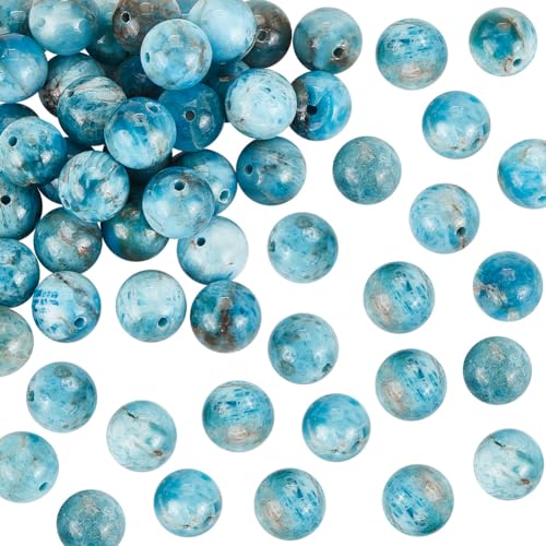 OLYCRAFT 48~50 Stück 8mm Natürliche Apatit Perlen Natürliche Edelstein Perlen Runde Steinperlen Lose Spacer Perlen Edelsteinperlen Perlen Für Armbänder Halsketten Ohrringe Schmuckherstellung OLYCRAFT 48~50 Stück 8mm Natürliche Apatit Perlen Natürliche Edelstein Perlen Runde Steinperlen Lose Spacer Perlen Edelsteinperlen Perlen Für Armbänder Halsketten Ohrringe Schmuckherstellung von OLYCRAFT