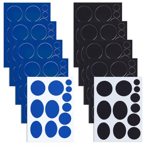 OLYCRAFT 10 Stück 2 Farben Daunenjacken Reparaturflicken 199x145mm Wasserdichtes Nylon Reparaturflicken Selbstklebend Reißfestes Ripstop Nylon Für Daunenjacken Zelte Schlafsäcke Blau Und Schwarz OLYCRAFT 10 Stück 2 Farben Daunenjacken Reparaturflicken 199x145mm Wasserdichtes Nylon Reparaturflicken Selbstklebend Reißfestes Ripstop Nylon Für Daunenjacken Zelte Schlafsäcke Blau Und Schwarz von OLYCRAFT