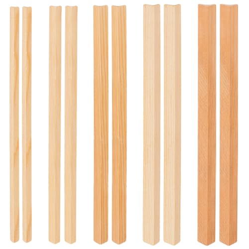 OLYCRAFT 10 Stück 5 Stile L-Förmige Holzdübel Verschiedene Größen Holzquadratdübelstangen Kiefernholz Unbehandelte Für Türfenster Holzbearbeitungsdekoration DIY-Bastelarbeiten-20 cm Lang OLYCRAFT 10 Stück 5 Stile L-Förmige Holzdübel Verschiedene Größen Holzquadratdübelstangen Kiefernholz Unbehandelte Für Türfenster Holzbearbeitungsdekoration DIY-Bastelarbeiten-20 cm Lang von OLYCRAFT