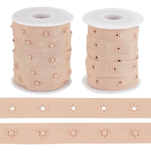 OLYCRAFT 10 Yard 2 Rollen Braunes Näh Druckknopfband 18mm Breit Druckknopfband Braunes Polyester Knopfband Nähverschluss Kunststoff Druckknopf Bandbesatz Zum Nähen DIY Handwerk OLYCRAFT 10 Yard 2 Rollen Braunes Näh Druckknopfband 18mm Breit Druckknopfband Braunes Polyester Knopfband Nähverschluss Kunststoff Druckknopf Bandbesatz Zum Nähen DIY Handwerk von OLYCRAFT