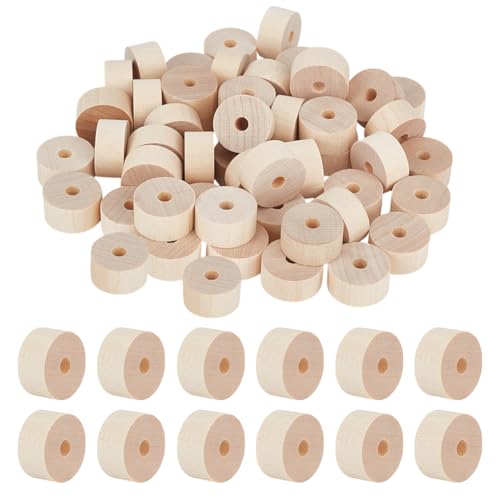 OLYCRAFT 100 Stück 20x10mm Holz Bastelräder Mit 4.6mm Loch Profilierte Holzräder Unfertiges Holzrad Flache Runde Holzräder Für DIY Modellautos Reifenersatz Holzbastelbedarf OLYCRAFT 100 Stück 20x10mm Holz Bastelräder Mit 4.6mm Loch Profilierte Holzräder Unfertiges Holzrad Flache Runde Holzräder Für DIY Modellautos Reifenersatz Holzbastelbedarf von OLYCRAFT