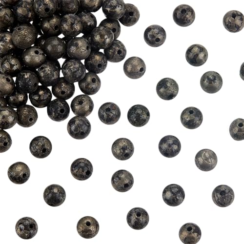 OLYCRAFT 100 Stück 6mm Natürliche Pyrit Perlen Natürlich Edelstein Perlen Runde Naturperlen Lose Spacer Perlen Energiestein Für Halsketten Armbänder Schmuckherstellung DIY Handwerk OLYCRAFT 100 Stück 6mm Natürliche Pyrit Perlen Natürlich Edelstein Perlen Runde Naturperlen Lose Spacer Perlen Energiestein Für Halsketten Armbänder Schmuckherstellung DIY Handwerk von OLYCRAFT