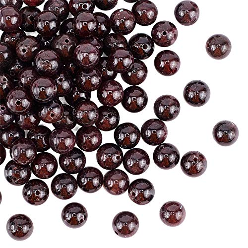 OLYCRAFT 100 Stück 8mm Natürliche Granat Perlen Energiestein Steinperlen Runde Lose Edelsteinperlen Dunkelroter Granat Perlen zum Auffädeln Perlen Für Armband Halskette Schmuckherstellung OLYCRAFT 100 Stück 8mm Natürliche Granat Perlen Energiestein Steinperlen Runde Lose Edelsteinperlen Dunkelroter Granat Perlen zum Auffädeln Perlen Für Armband Halskette Schmuckherstellung von OLYCRAFT