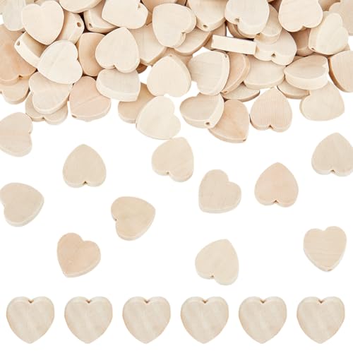 OLYCRAFT 100 Stück Herzförmige Holzperlen Mit 2.5mm Loch Holzherzperlen 20mm Unfertige Lose Holzperlen Herz Abstandshalterperlen Für Armbänder Schmuckherstellung Haare DIY Handwerk Handgefertigte OLYCRAFT 100 Stück Herzförmige Holzperlen Mit 2.5mm Loch Holzherzperlen 20mm Unfertige Lose Holzperlen Herz Abstandshalterperlen Für Armbänder Schmuckherstellung Haare DIY Handwerk Handgefertigte von OLYCRAFT