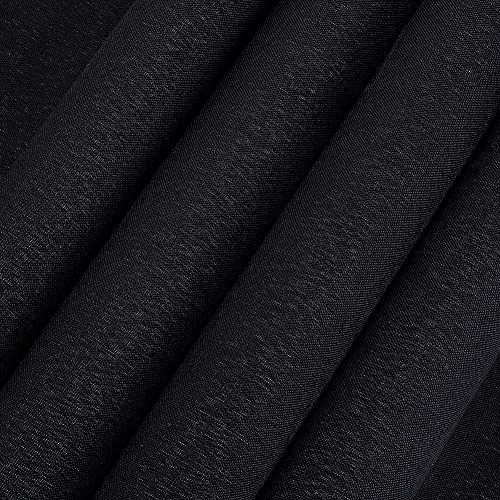 OLYCRAFT 100x43cm Schwarze Buchbindeleinen Bucheinband Stoffoberfläche Mit Buchleinen Mit Papierrücken Eng Gewebtes Polyestergewebe Für Buchbindung Scrapbooking DIY Handwerk von OLYCRAFT