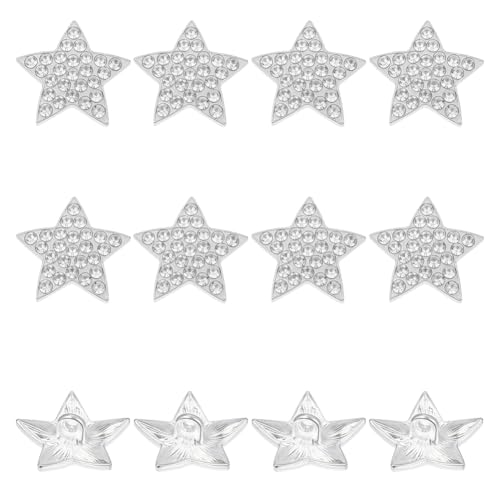 OLYCRAFT 12 Stück Stern Strassknöpfe Funkelnde Strassknöpfe 1 Loch Kristallverzierungen Zum Aufnähen Auf Kleidungsknöpfe Legierungs Strass Ösenknopf Für DIY Nähkleidung Hochzeitsdekor OLYCRAFT 12 Stück Stern Strassknöpfe Funkelnde Strassknöpfe 1 Loch Kristallverzierungen Zum Aufnähen Auf Kleidungsknöpfe Legierungs Strass Ösenknopf Für DIY Nähkleidung Hochzeitsdekor von OLYCRAFT