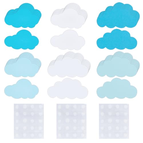 OLYCRAFT 120 Stück 2 Größen Große Wolkenausschnitte Papier Wolkenform Wolkenstanzungen Namensschilder Wolkenausschnitt Akzente Mit 3 Bögen Gummiaufkleber Für DIY Projekte Basteln Wanddekor OLYCRAFT 120 Stück 2 Größen Große Wolkenausschnitte Papier Wolkenform Wolkenstanzungen Namensschilder Wolkenausschnitt Akzente Mit 3 Bögen Gummiaufkleber Für DIY Projekte Basteln Wanddekor von OLYCRAFT