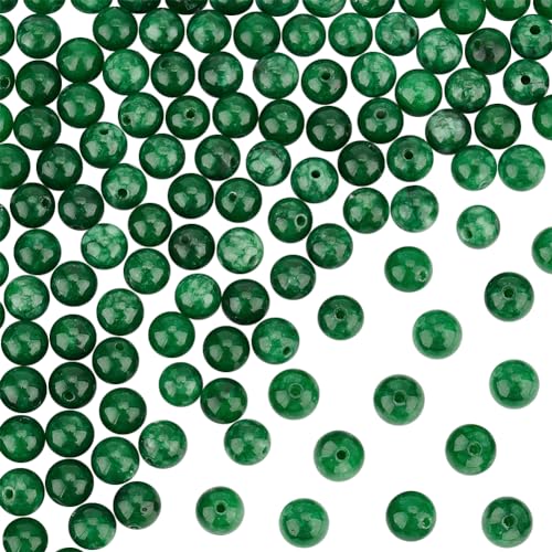 OLYCRAFT 128 Stück 6mm Natürliche Malaysia Jade Perlen Gefärbte Malaysia Jade Perlen Abstandshalter Perlen Edelstein Lose Perlen Für Die Herstellung von Armbändern Schmuck - Loch: 0.8mm OLYCRAFT 128 Stück 6mm Natürliche Malaysia Jade Perlen Gefärbte Malaysia Jade Perlen Abstandshalter Perlen Edelstein Lose Perlen Für Die Herstellung von Armbändern Schmuck - Loch: 0.8mm von OLYCRAFT