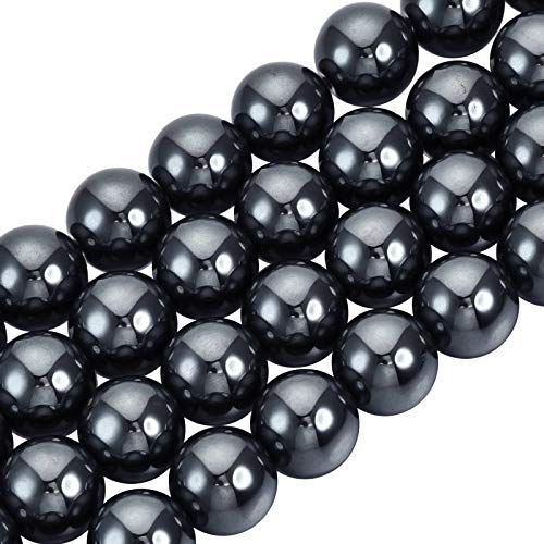 OLYCRAFT 150 STÜCK Hämatitperlen Der Klasse A 8mm Nichtmagnetische Runde Lose Perlen Aus Metall Strang Für Die Herstellung von Schmuckanhängern Für Halsketten OLYCRAFT 150 STÜCK Hämatitperlen Der Klasse A 8mm Nichtmagnetische Runde Lose Perlen Aus Metall Strang Für Die Herstellung von Schmuckanhängern Für Halsketten von OLYCRAFT