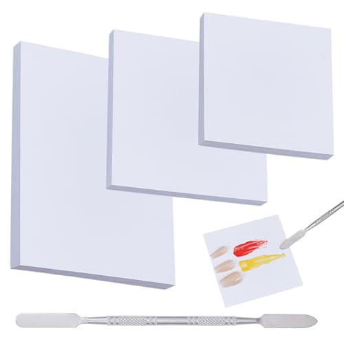 OLYCRAFT 150 Stück 3 Größen Nail Art Palette Papier Nagellack Mischplatte Make Up Mischpalette Papier Tragbare Nail Art Paletten Mit Edelstahl Rührstab Für Make Up Maniküre Zeichnen DIY OLYCRAFT 150 Stück 3 Größen Nail Art Palette Papier Nagellack Mischplatte Make Up Mischpalette Papier Tragbare Nail Art Paletten Mit Edelstahl Rührstab Für Make Up Maniküre Zeichnen DIY von OLYCRAFT