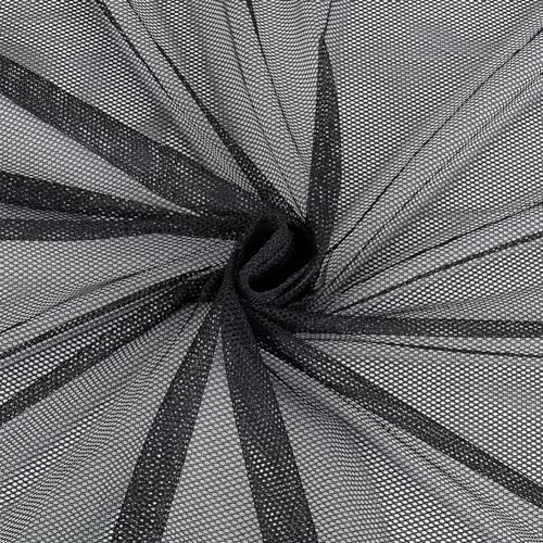 OLYCRAFT 15x4.9 Fuß/457x150cm Schwarzer Mikro Mesh Stoff Kein Stretch Netzstoff Netzstoff Polyester Stoff Polyester Mesh Transparenter Tüll Spitzenstoff Für Geschenkverpackungen Nähen Party Dekor OLYCRAFT 15x4.9 Fuß/457x150cm Schwarzer Mikro Mesh Stoff Kein Stretch Netzstoff Netzstoff Polyester Stoff Polyester Mesh Transparenter Tüll Spitzenstoff Für Geschenkverpackungen Nähen Party Dekor von OLYCRAFT