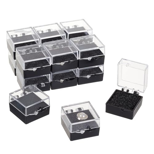 OLYCRAFT 16 Stück Durchsichtige Kunststoff Geschenkbox Für Anstecknadeln 28x28x9mm Präsentationsboxen Für Abzeichen Durchsichtige Anstecknadel Präsentationsvitrine Für Anstecknadeln Display OLYCRAFT 16 Stück Durchsichtige Kunststoff Geschenkbox Für Anstecknadeln 28x28x9mm Präsentationsboxen Für Abzeichen Durchsichtige Anstecknadel Präsentationsvitrine Für Anstecknadeln Display von OLYCRAFT