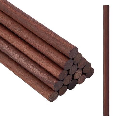 OLYCRAFT 16 Stück Walnuss Holzdübelstangen 19cm Lang Walnussholz Rundstäbe 10mm Braune Holzdübelstangen Zum Basteln Unbehandelte Holz Rundstäbe Für Die Holzbearbeitung Handgefertigtes Zubehör OLYCRAFT 16 Stück Walnuss Holzdübelstangen 19cm Lang Walnussholz Rundstäbe 10mm Braune Holzdübelstangen Zum Basteln Unbehandelte Holz Rundstäbe Für Die Holzbearbeitung Handgefertigtes Zubehör von OLYCRAFT