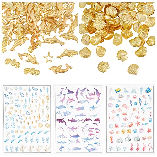 OLYCRAFT 160 Stück Harzfüller Meerestheme 8 Arten Thema Sommer Legierung Epoxidharz Legierung Cabochons Seesterne Muscheln Mit 4 Blättern 3D-Harzaufklebern Für Schmuckherstellung Aus Harz OLYCRAFT 160 Stück Harzfüller Meerestheme 8 Arten Thema Sommer Legierung Epoxidharz Legierung Cabochons Seesterne Muscheln Mit 4 Blättern 3D-Harzaufklebern Für Schmuckherstellung Aus Harz von OLYCRAFT