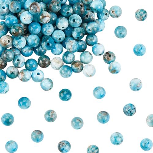 OLYCRAFT 166~212 Stück Natürliche Apatit Perlen 4.5mm Natursteinperlen Ungefärbt Rund Lose Perlen Stein Edelstein Energieperlen Für Armband Halskette Schmuckherstellung - Loch: 0.7mm OLYCRAFT 166~212 Stück Natürliche Apatit Perlen 4.5mm Natursteinperlen Ungefärbt Rund Lose Perlen Stein Edelstein Energieperlen Für Armband Halskette Schmuckherstellung - Loch: 0.7mm von OLYCRAFT